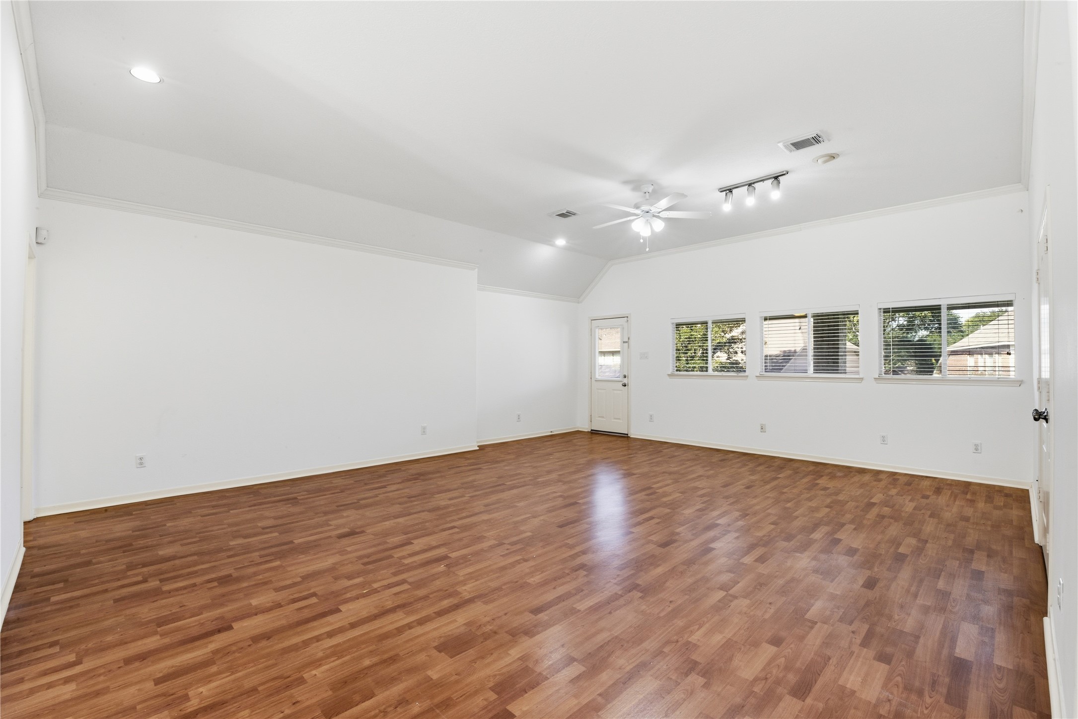 16614 Shorecrest Drive Houston, TX 77095 - Photo 27 of 50 wooden floor in an empty room with a window