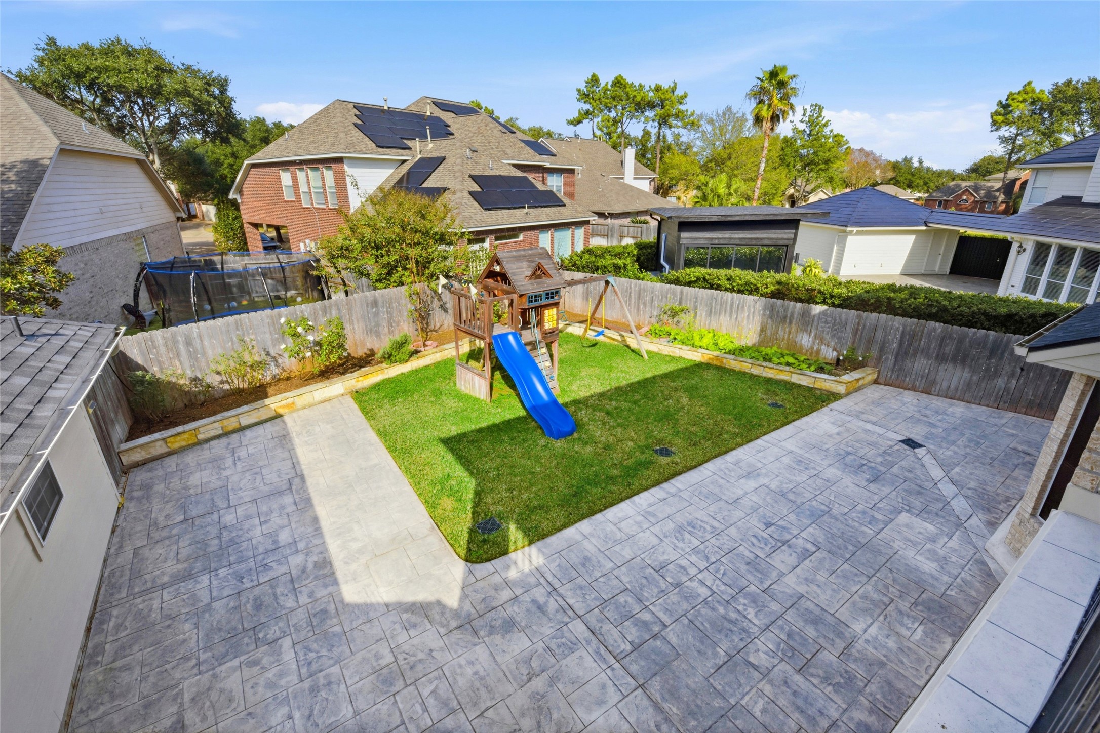 16614 Shorecrest Drive Houston, TX 77095 - Photo 39 of 50 a view of a house with a yard and plants