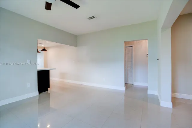 wooden floor in an empty room