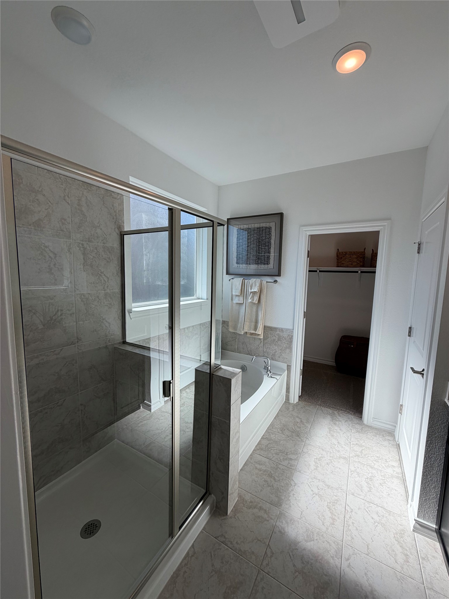 306 Stinchcomb Road Hutto, TX 78634 - Photo 18 of 19 a bathroom with a bathtub and a shower