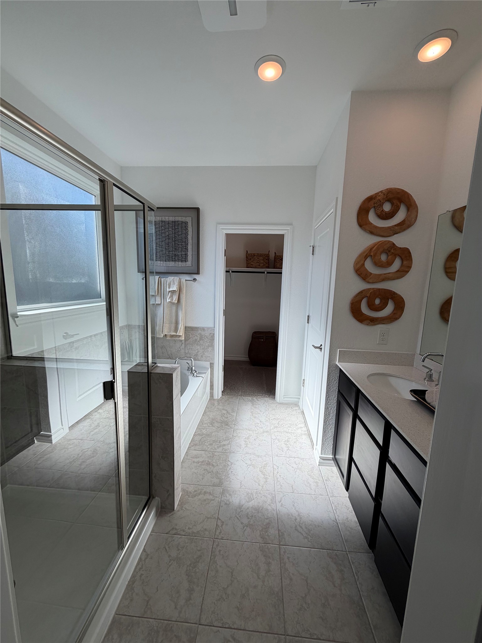 306 Stinchcomb Road Hutto, TX 78634 - Photo 8 of 19 a view of hallway with stairs and wooden floor