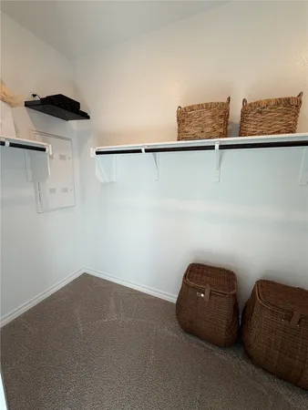 a view of a closet
