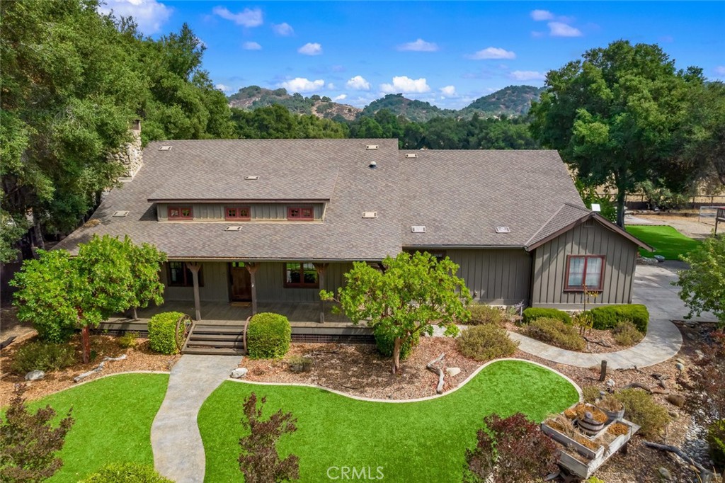 10330 Huasna Road Arroyo Grande, CA 93420 - Photo 2 of 74 a aerial view of a house with swimming pool garden and patio