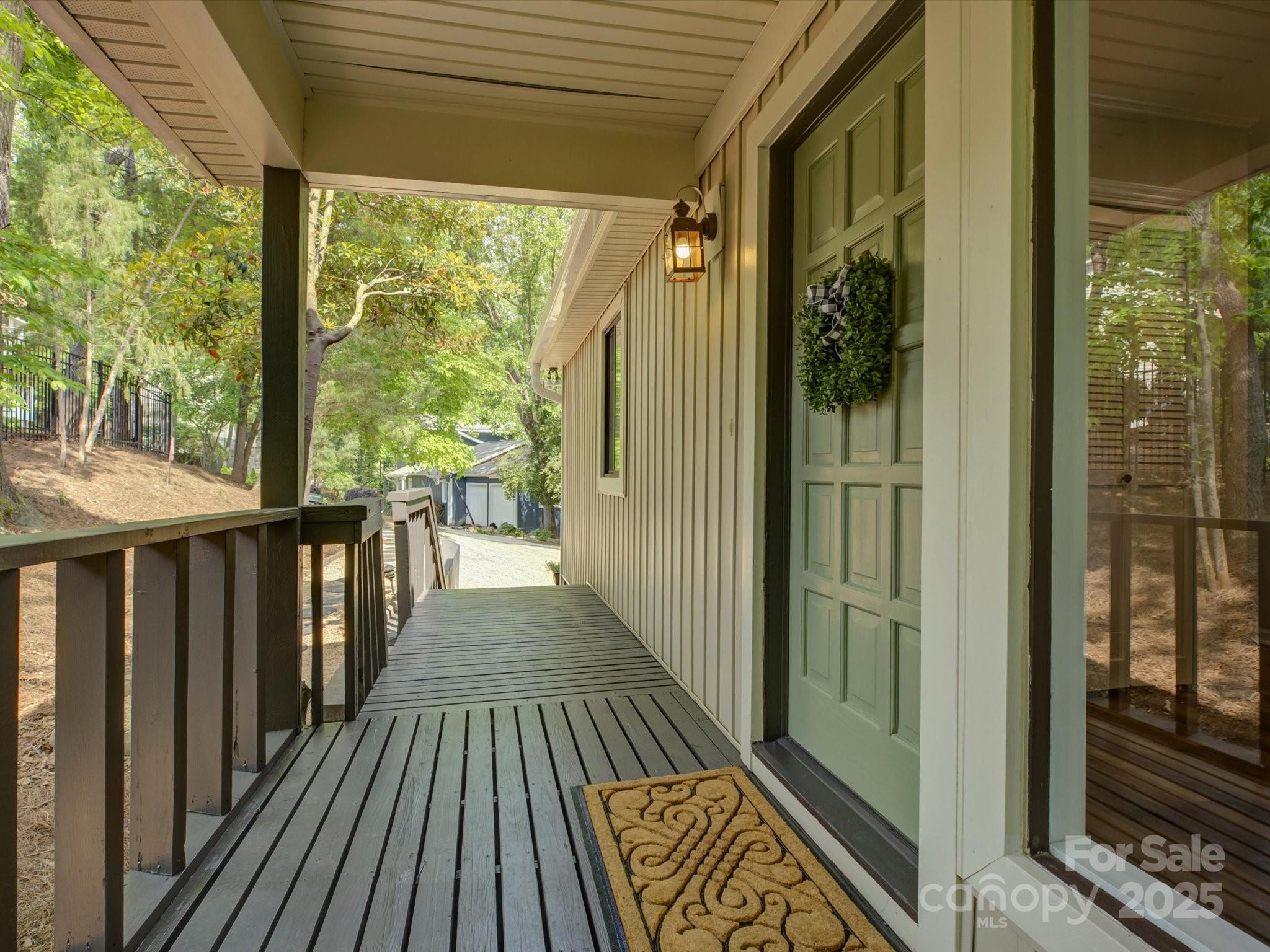 1114 Palmyra Drive Tega Cay, SC 29708 - Photo 4 of 48 a view of a balcony with wooden floor