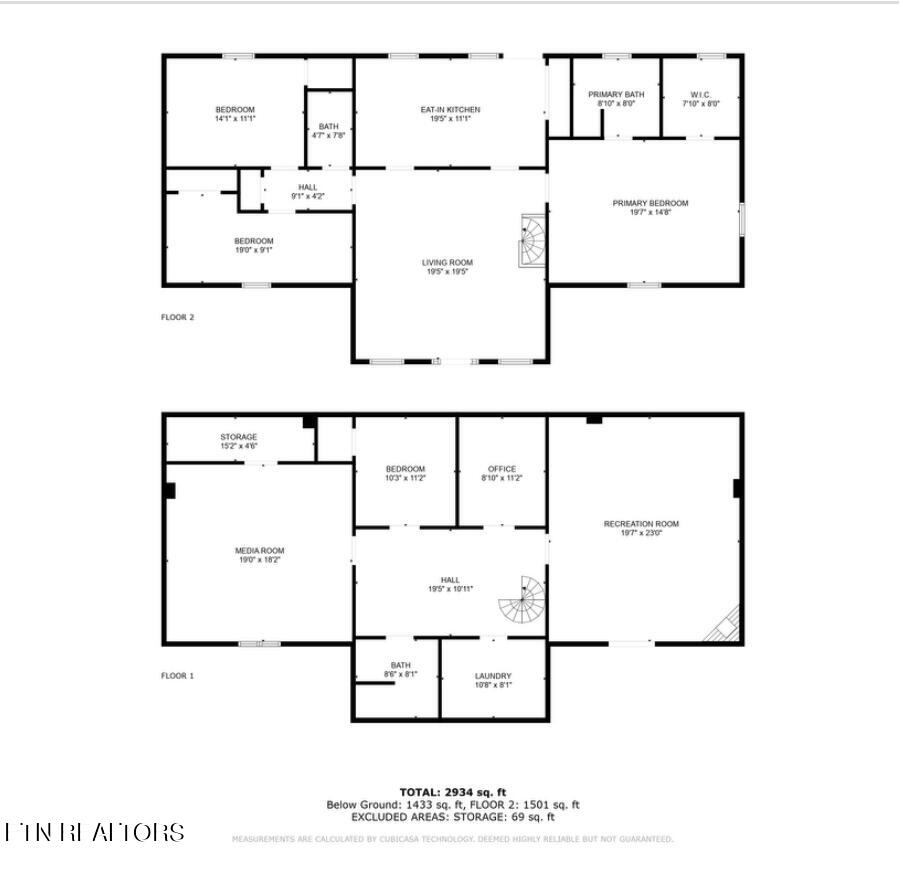 453 Lick Branch Road Ewing, VA 24248 - Photo 60 of 60 Floor Plan