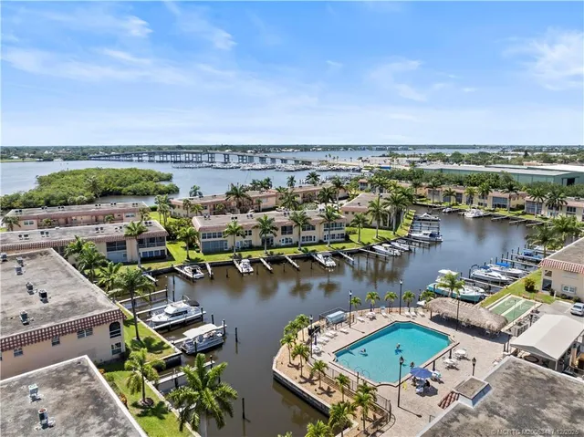 an aerial view of a ocean view
