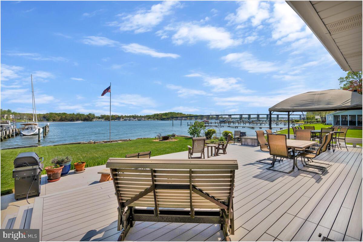 201 Edgewater Drive Edgewater, MD 21037 - Photo 13 of 49 a view of a roof deck with furniture