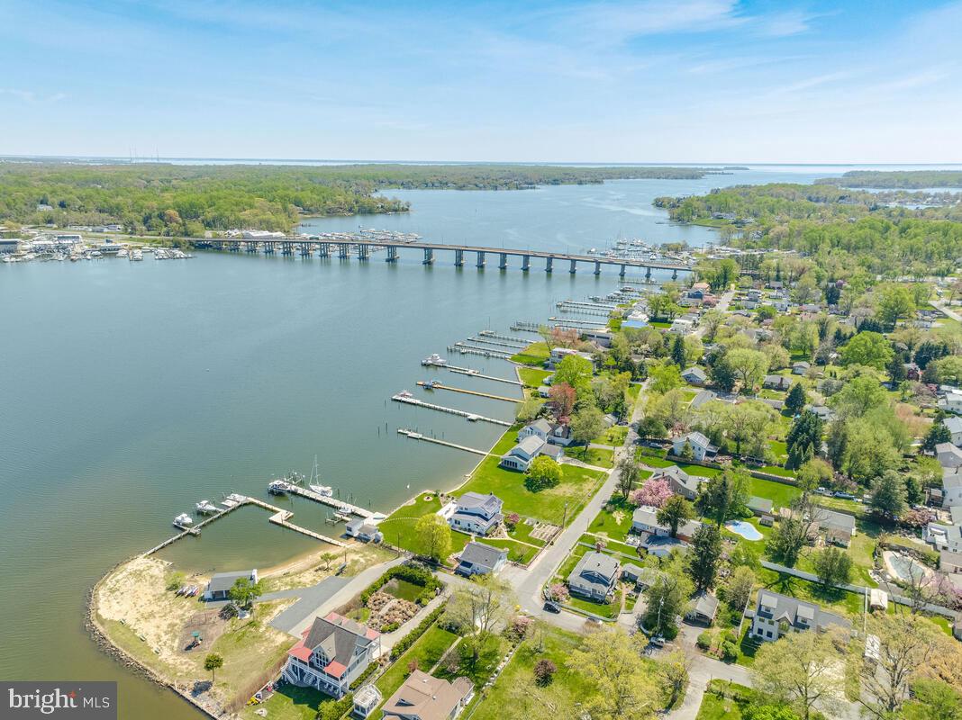 201 Edgewater Drive Edgewater, MD 21037 - Photo 47 of 49 a view of a lake with a city