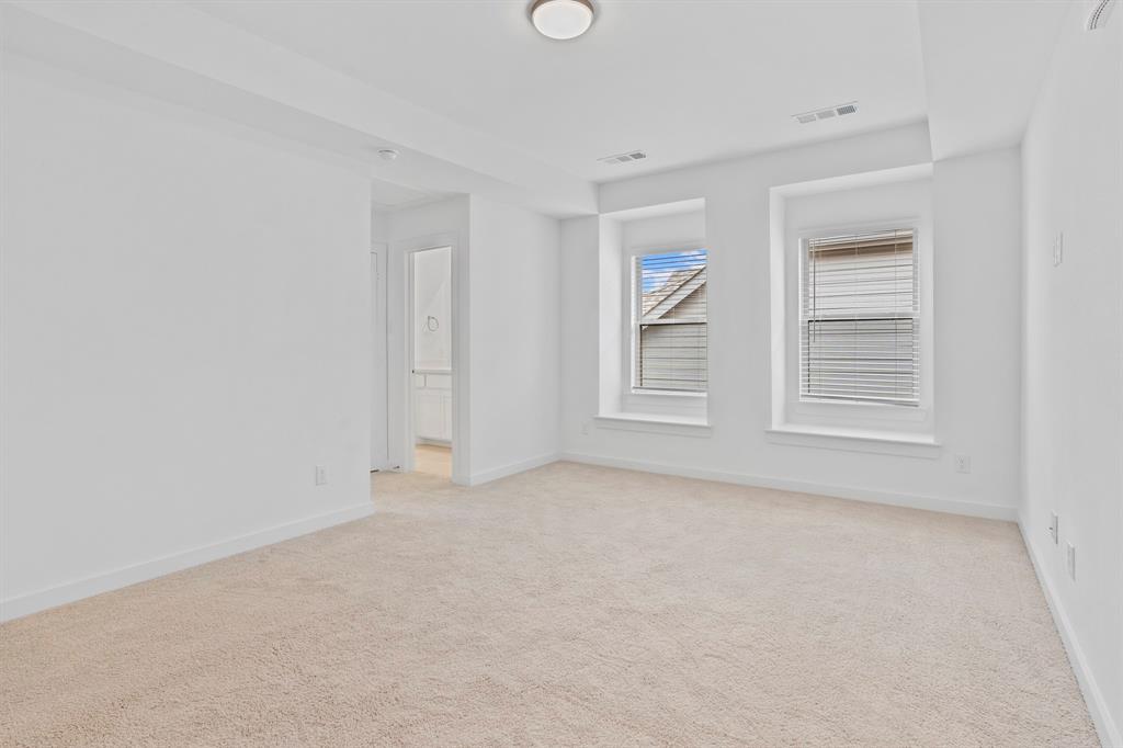 1801 Eagle Landing Van Alstyne, TX 75495 - Photo 14 of 27 Unfurnished room with light colored carpet and baseboards