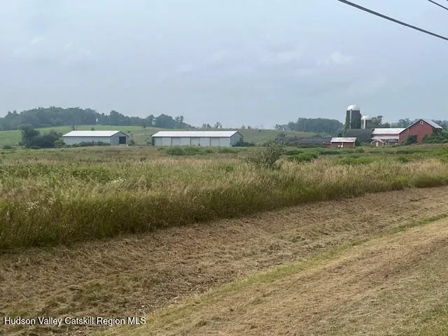 a view of an outdoor space and a mountain view