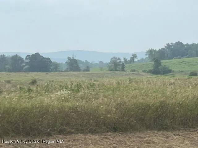 a view of a lake with a mountain