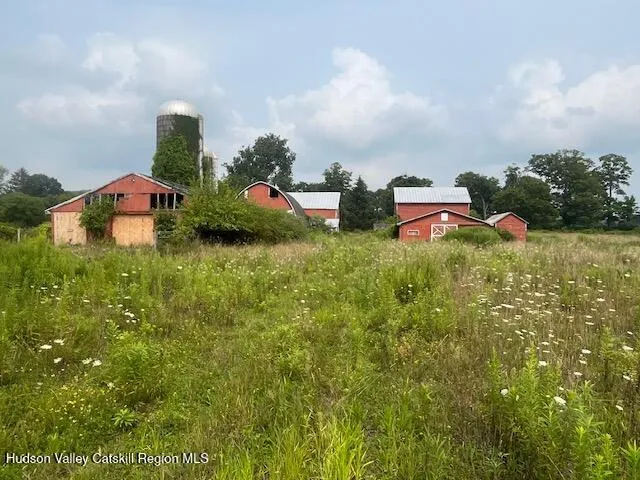a aerial view of a house