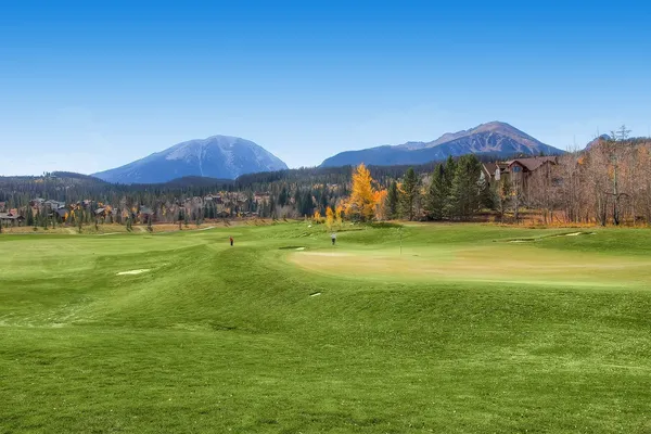 a view of outdoor space with mountain view