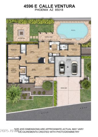 $1,590,000 | 4596 East Calle Ventura, Phoenix, AZ 85018