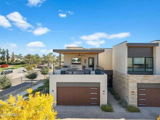 a view of a lake with building and city view