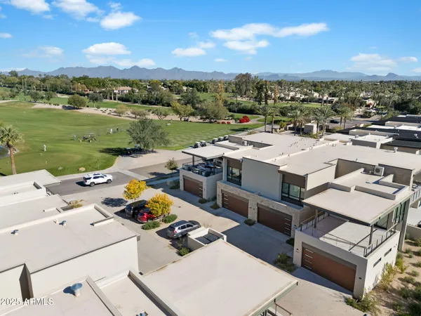 a view of a swimming pool and lake view