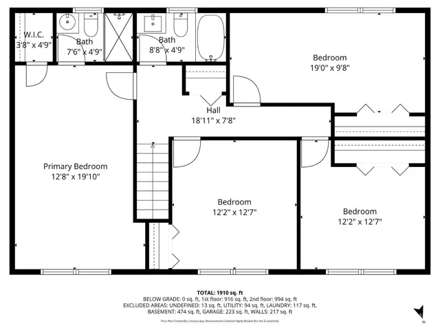 a picture of a bench in a white house