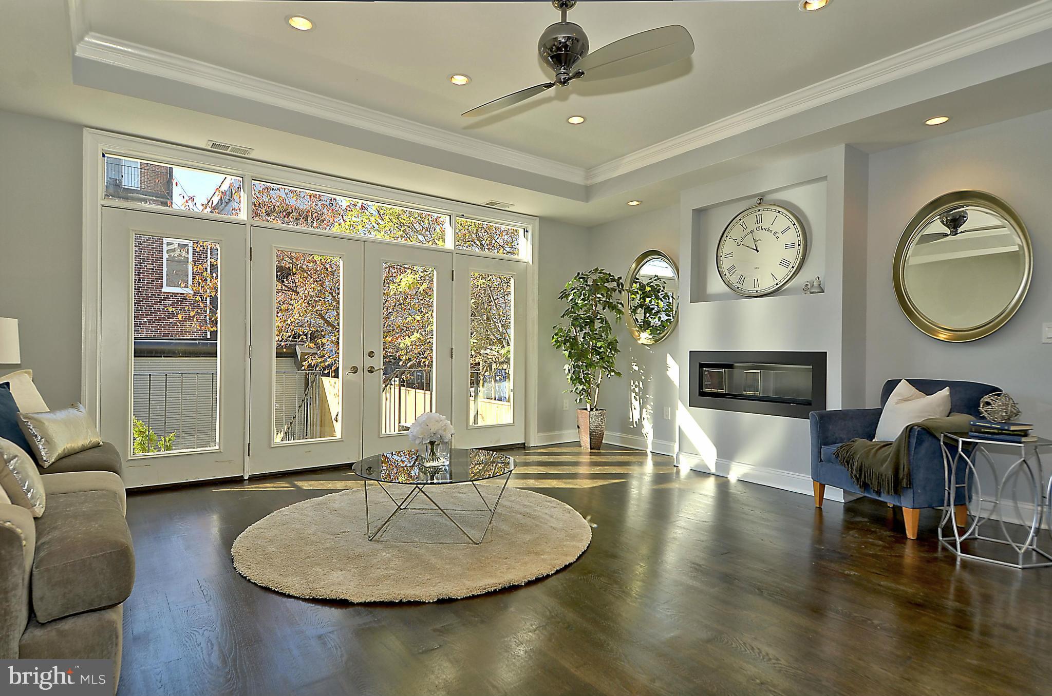 620 6th Street Northeast Washington, DC 20002 - Photo 2 of 30 Family Room with Gas Fireplace