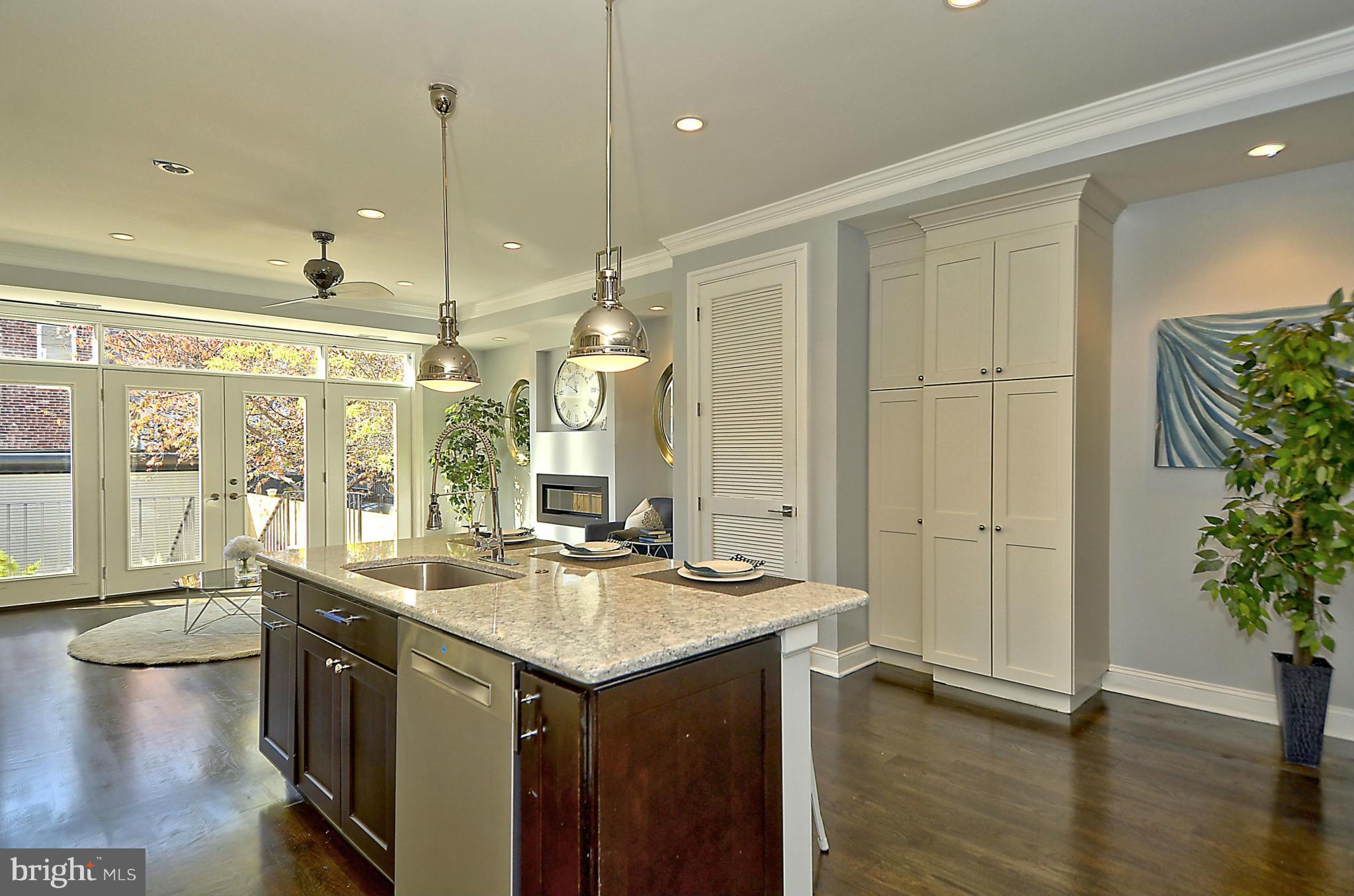 620 6th Street Northeast Washington, DC 20002 - Photo 4 of 30 Kitchen Island with Pantry