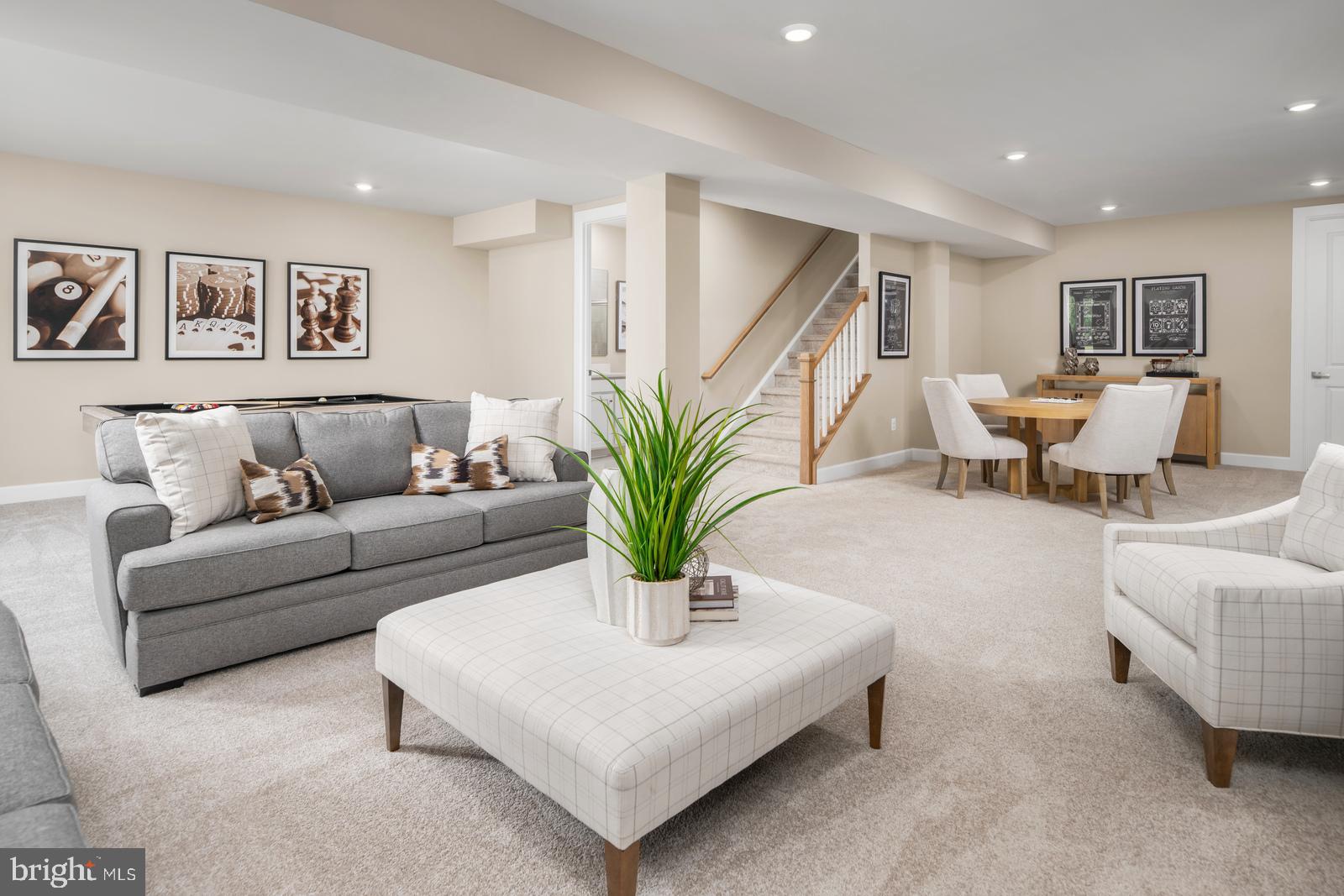 3187 Leopold Court Huntingdon Valley, PA 19006 - Photo 24 of 27 a living room with furniture and potted plant