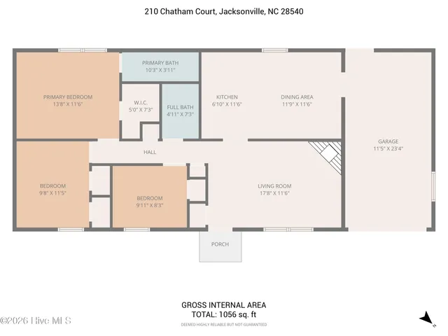 $210,000 | 210 Chatham Court, Jacksonville, NC 28540