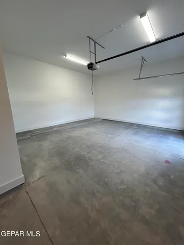 a view of a room with an empty space
