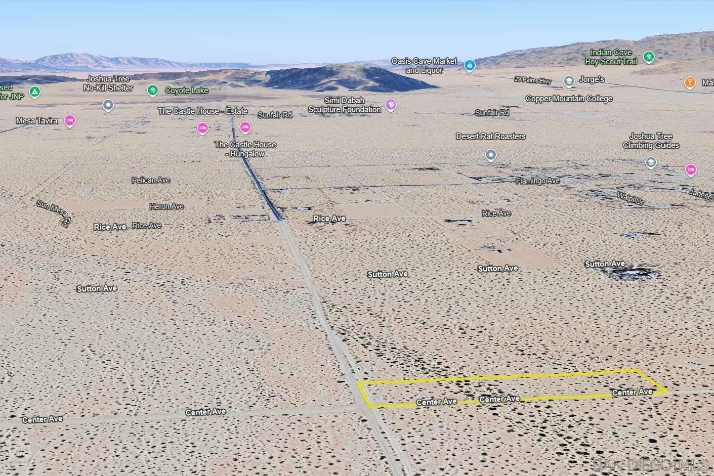 0 Center Avenue, Unit 1 Joshua Tree, CA 92252 - Photo 39 of 43 a view of beach and an ocean