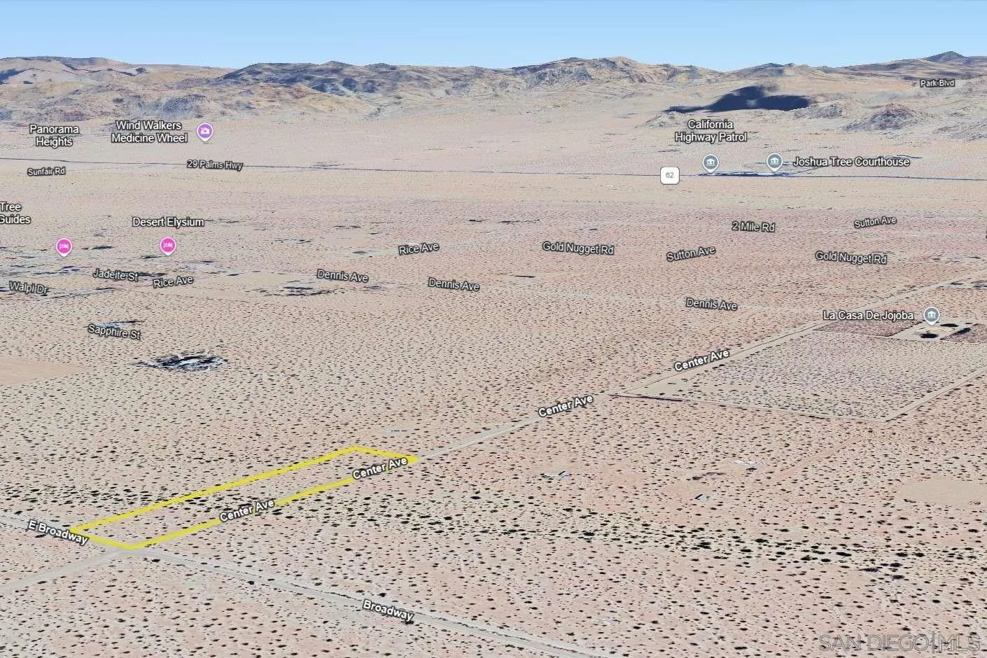 0 Center Avenue, Unit 1 Joshua Tree, CA 92252 - Photo 40 of 43 a view of beach and ocean