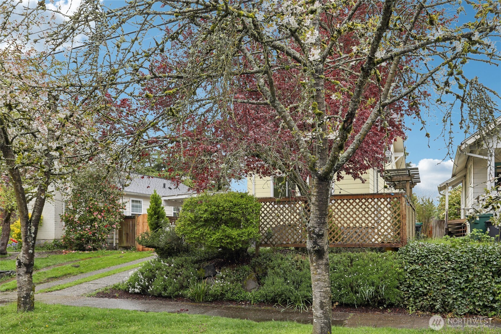 8207 Meridian Avenue North Seattle, WA 98103 - Photo 3 of 34 a front view of a house with a yard