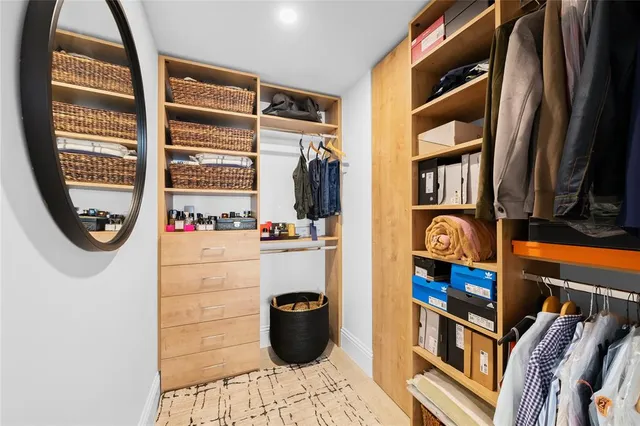 a view of a livingroom with furniture and window