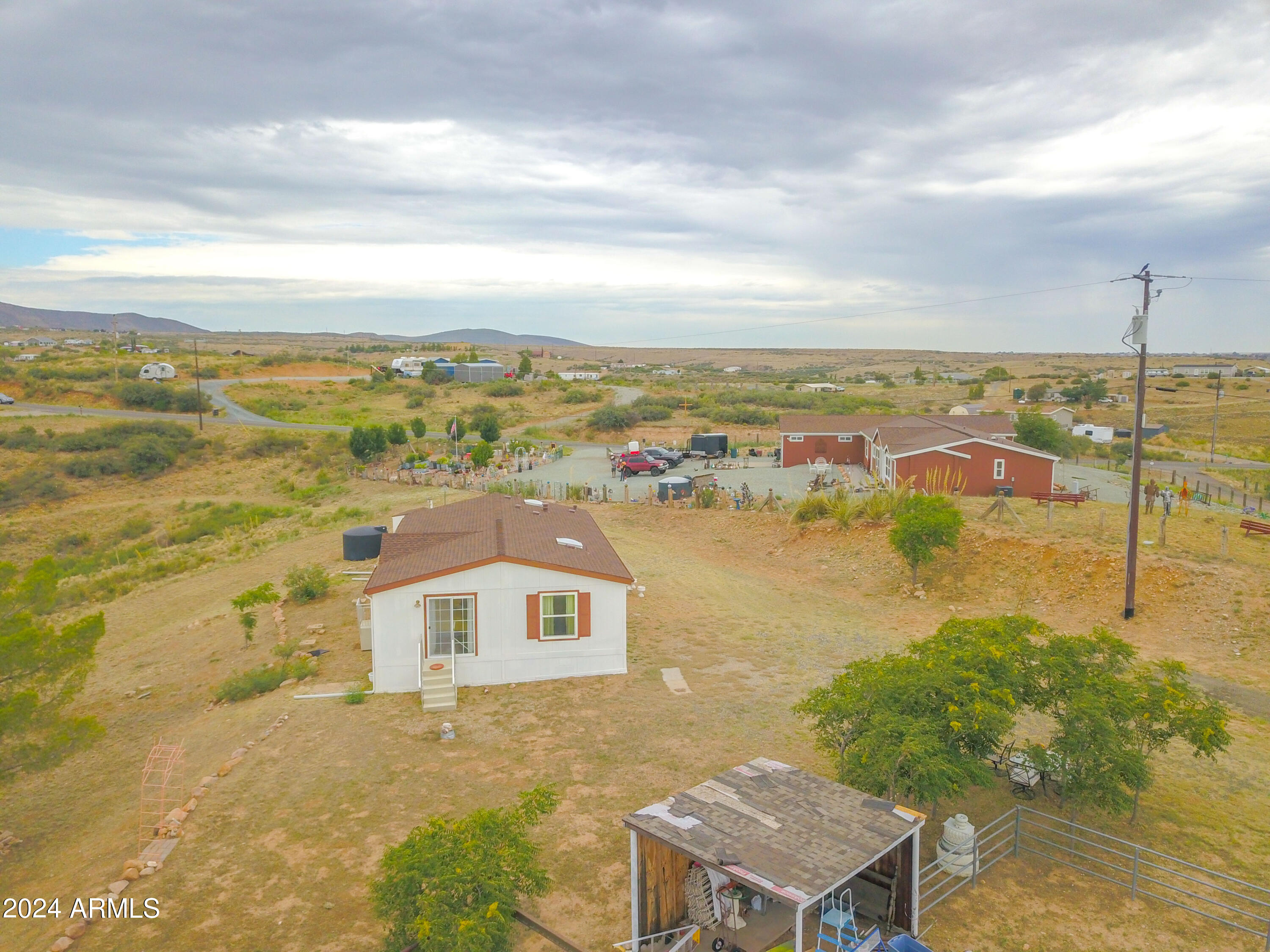 10803 Henderson Road Dewey, AZ 86327 - Photo 40 of 53 Drone view 3