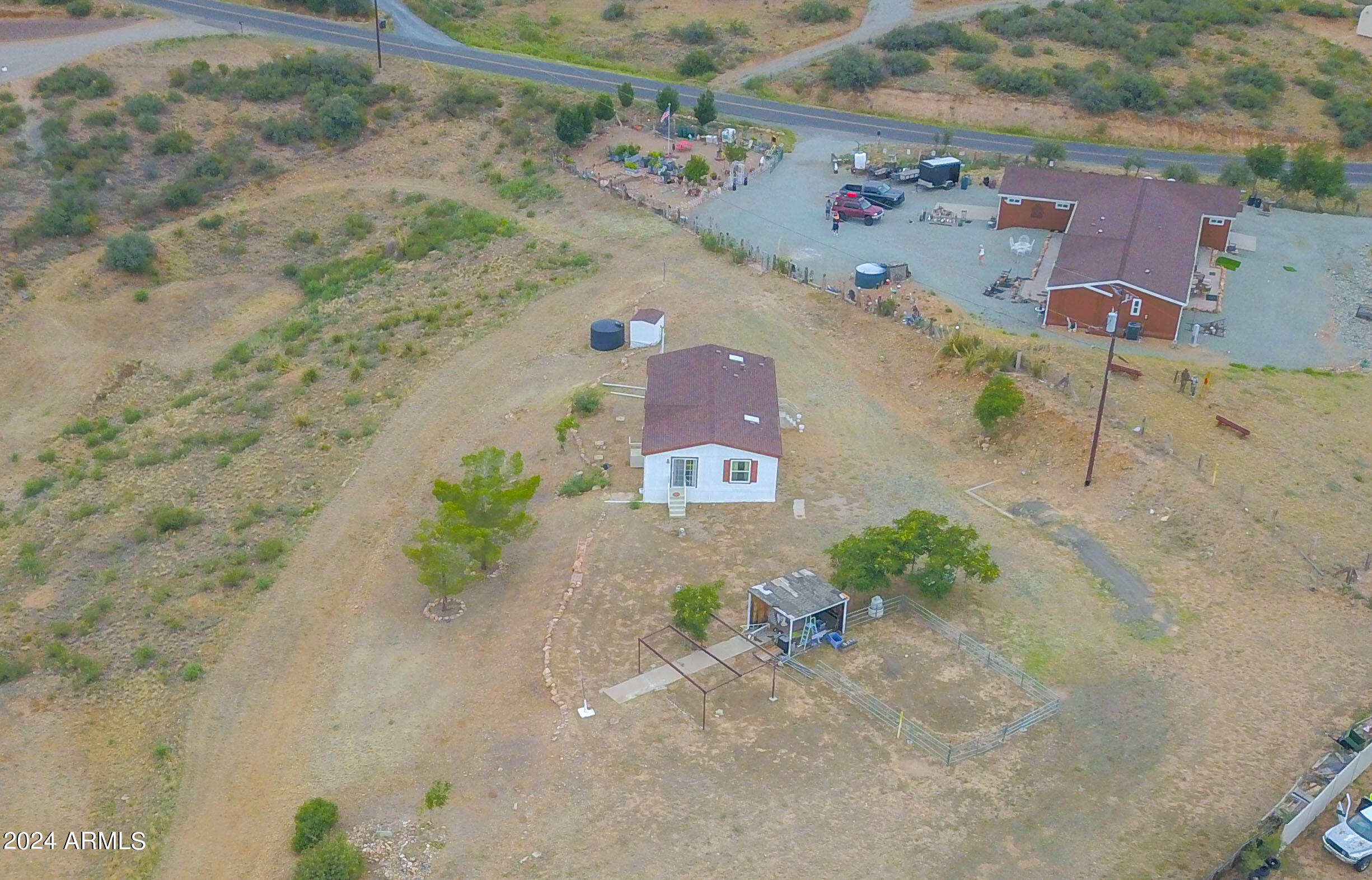 10803 Henderson Road Dewey, AZ 86327 - Photo 41 of 53 Drone view 4