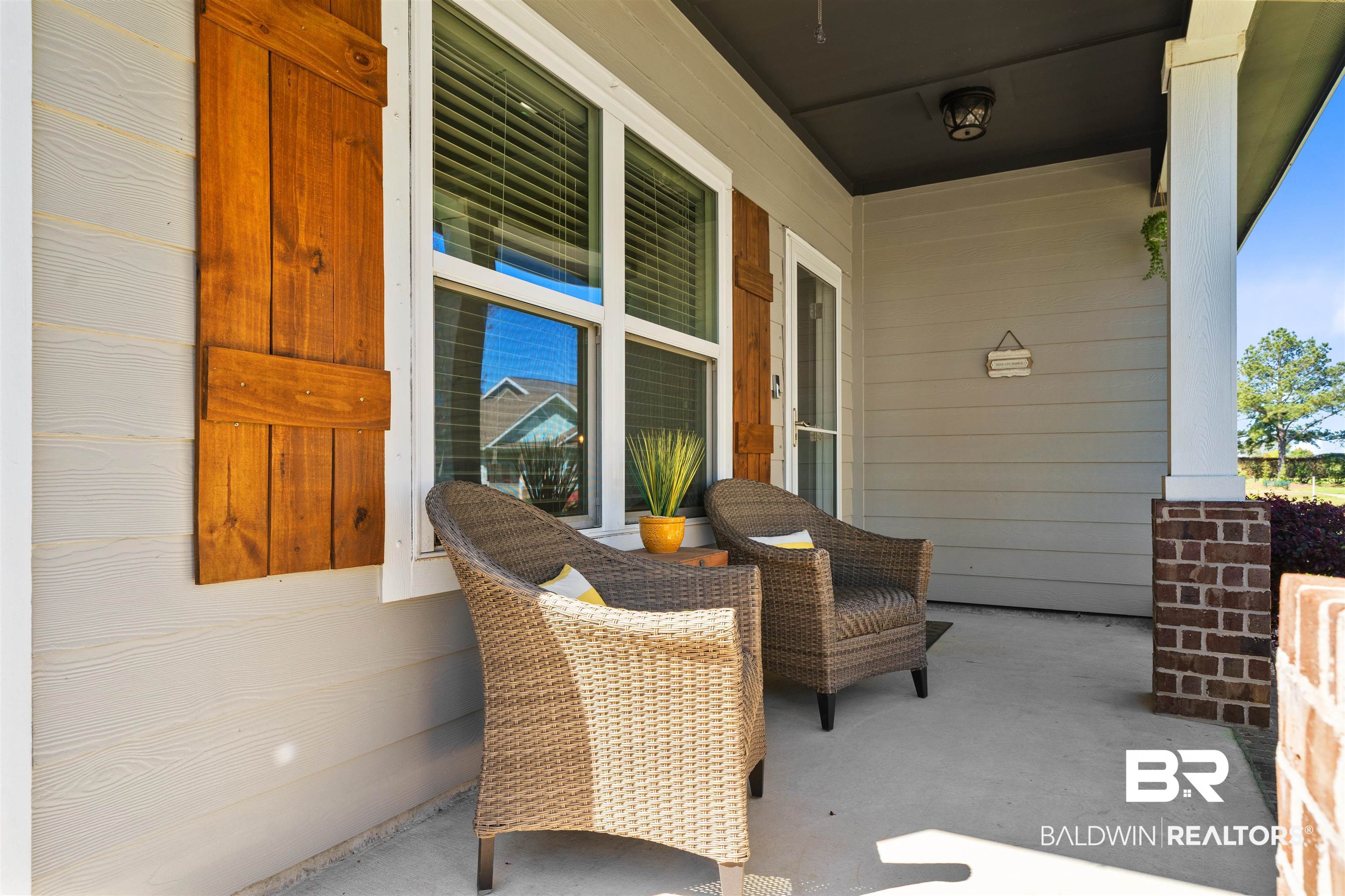 1221 Primrose Lane Foley, AL 36535 - Photo 3 of 29 View of patio / terrace featuring a porch