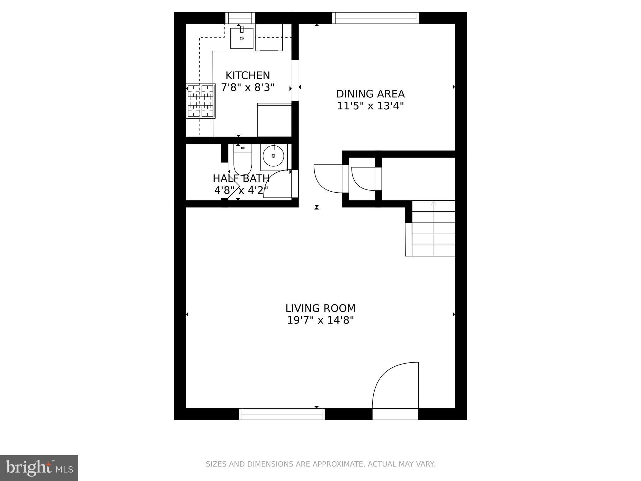 1835 Addison Road South District Heights, MD 20747 - Photo 24 of 26 Floor Plan: Main Level