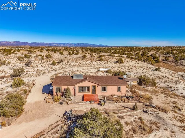 a view of city and ocean