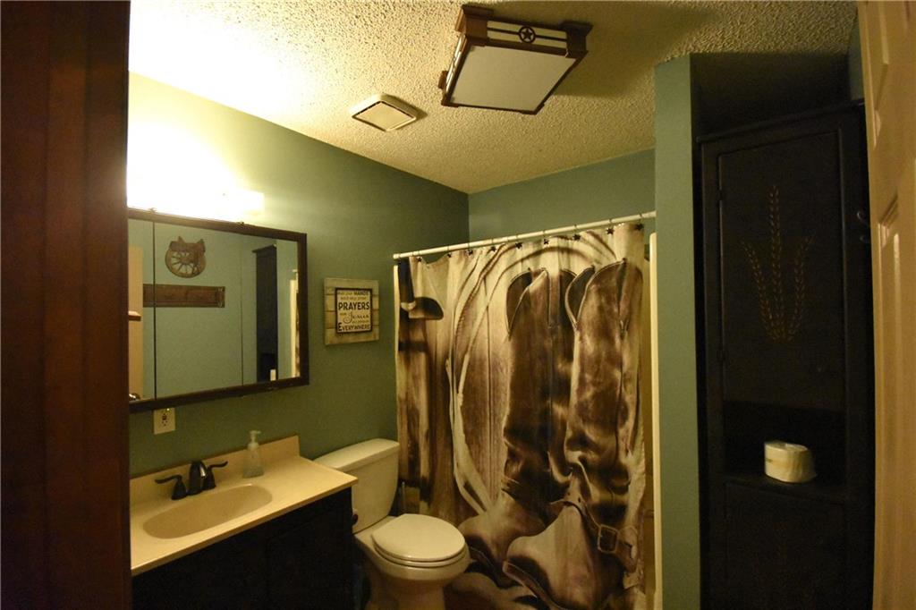 1968 Allgood Church Road Temple, GA 30179 - Photo 18 of 43 a bathroom with a sink a toilet and shower