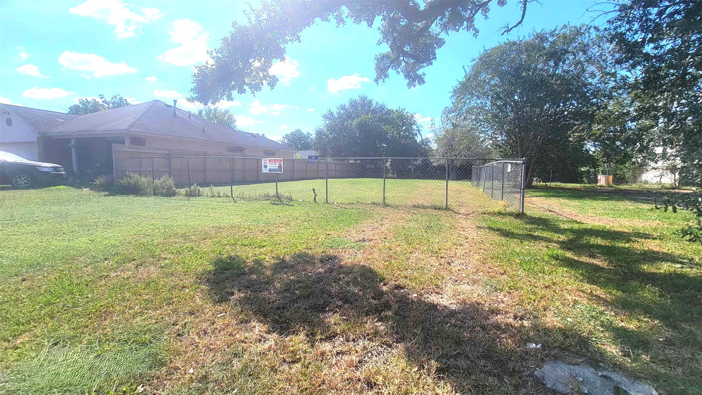 0 Shaver Street Pasadena, TX 77506 - Photo 3 of 6 a view of a yard with a slide