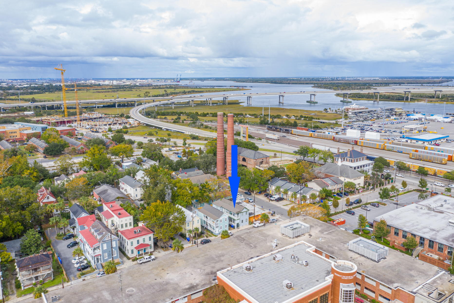 18 Blake Street Charleston, SC 29403 - Photo 36 of 40 DJI_0495marker