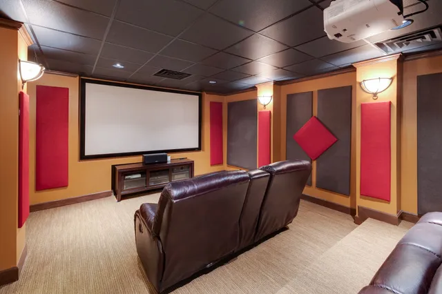 a room with furniture and a flat screen tv