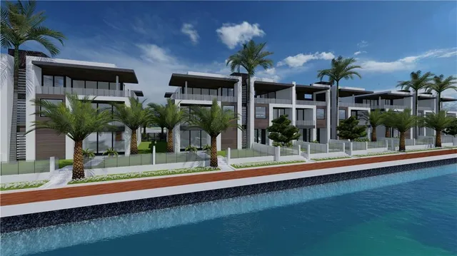 view of ocean with city view