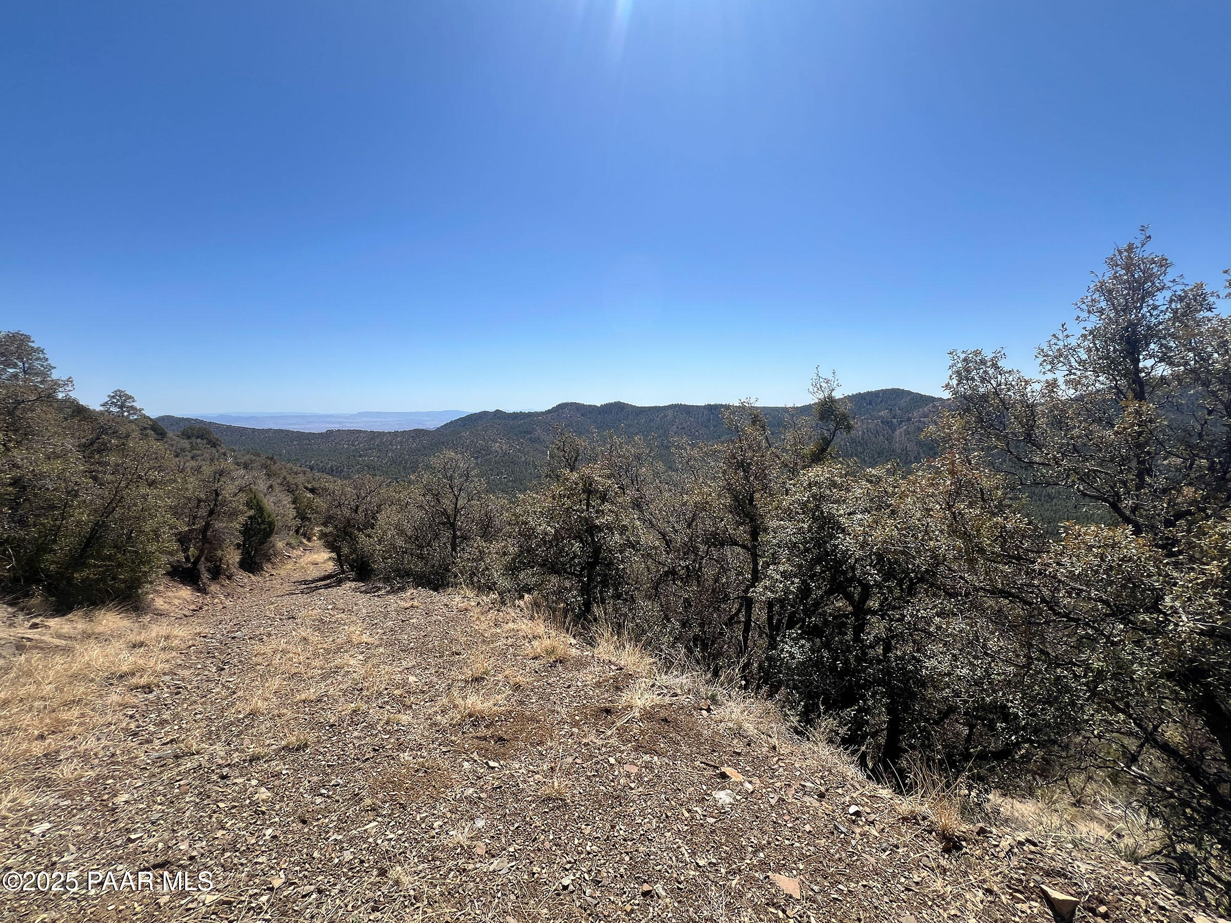 33 East Bald Mountain Road Prescott, AZ 86303 - Photo 15 of 21 a view of a mountain range with trees in the background