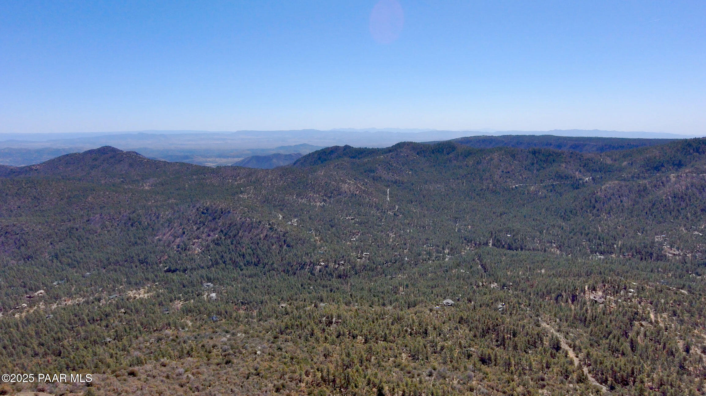33 East Bald Mountain Road Prescott, AZ 86303 - Photo 5 of 21 a view of a dry yard with mountains in the background