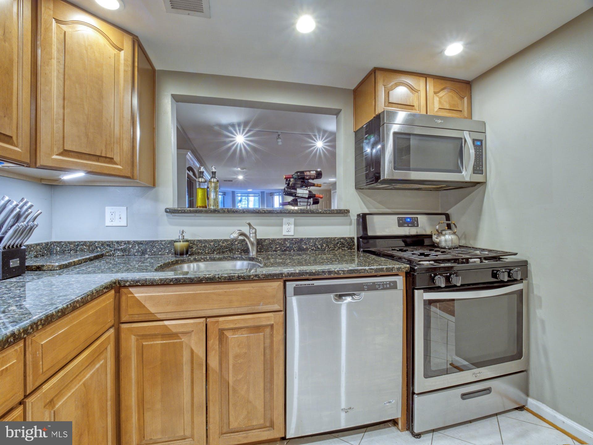 1808 Belmont Road Northwest, Unit 1 Washington, DC 20009 - Photo 11 of 30 Kitchen opens into dining area