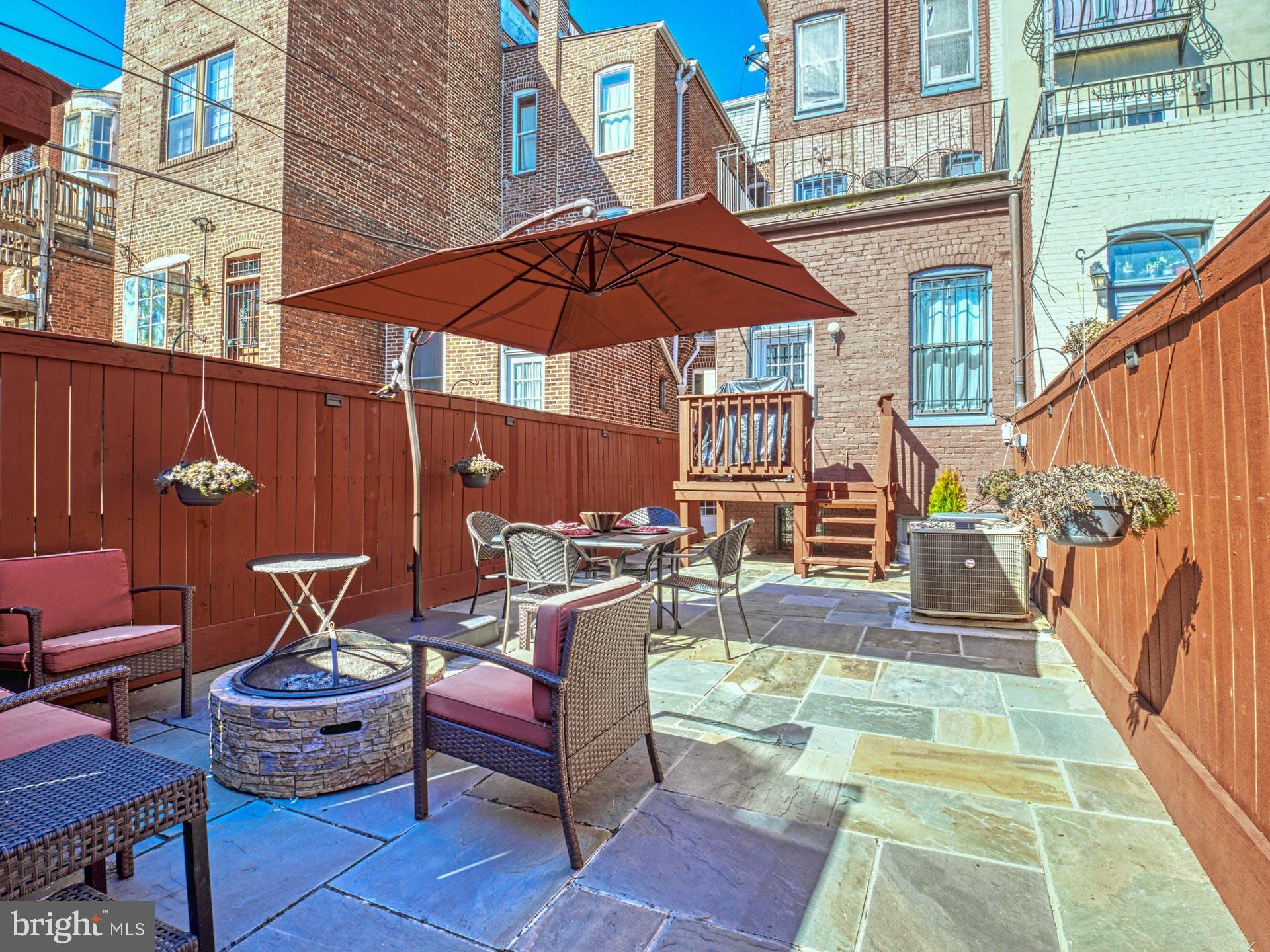 1808 Belmont Road Northwest, Unit 1 Washington, DC 20009 - Photo 23 of 30 Patio very low maintence