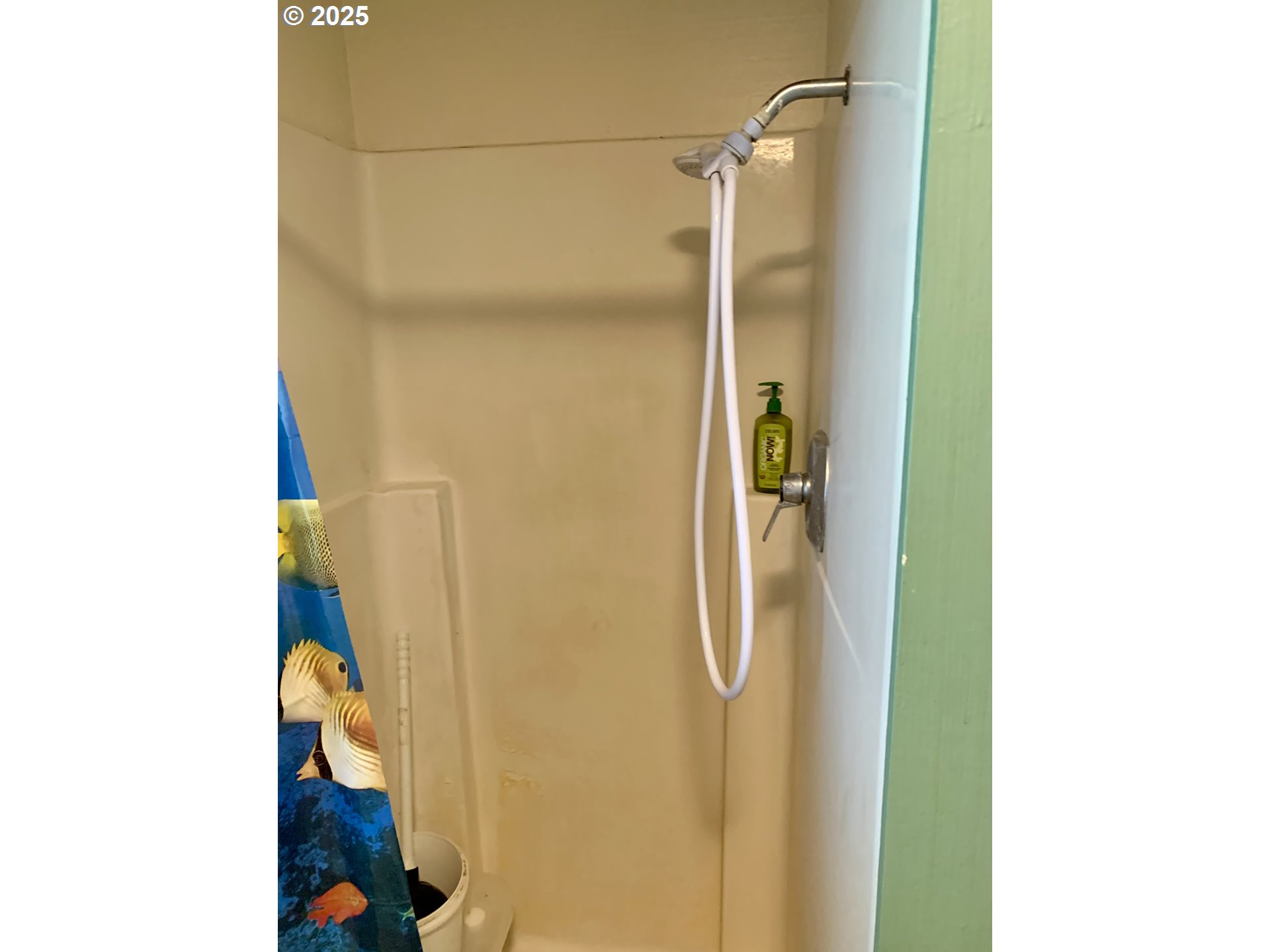 4580 Old House Creek Road Agness, OR 97406 - Photo 24 of 46 a bathroom with a shower and a mirror