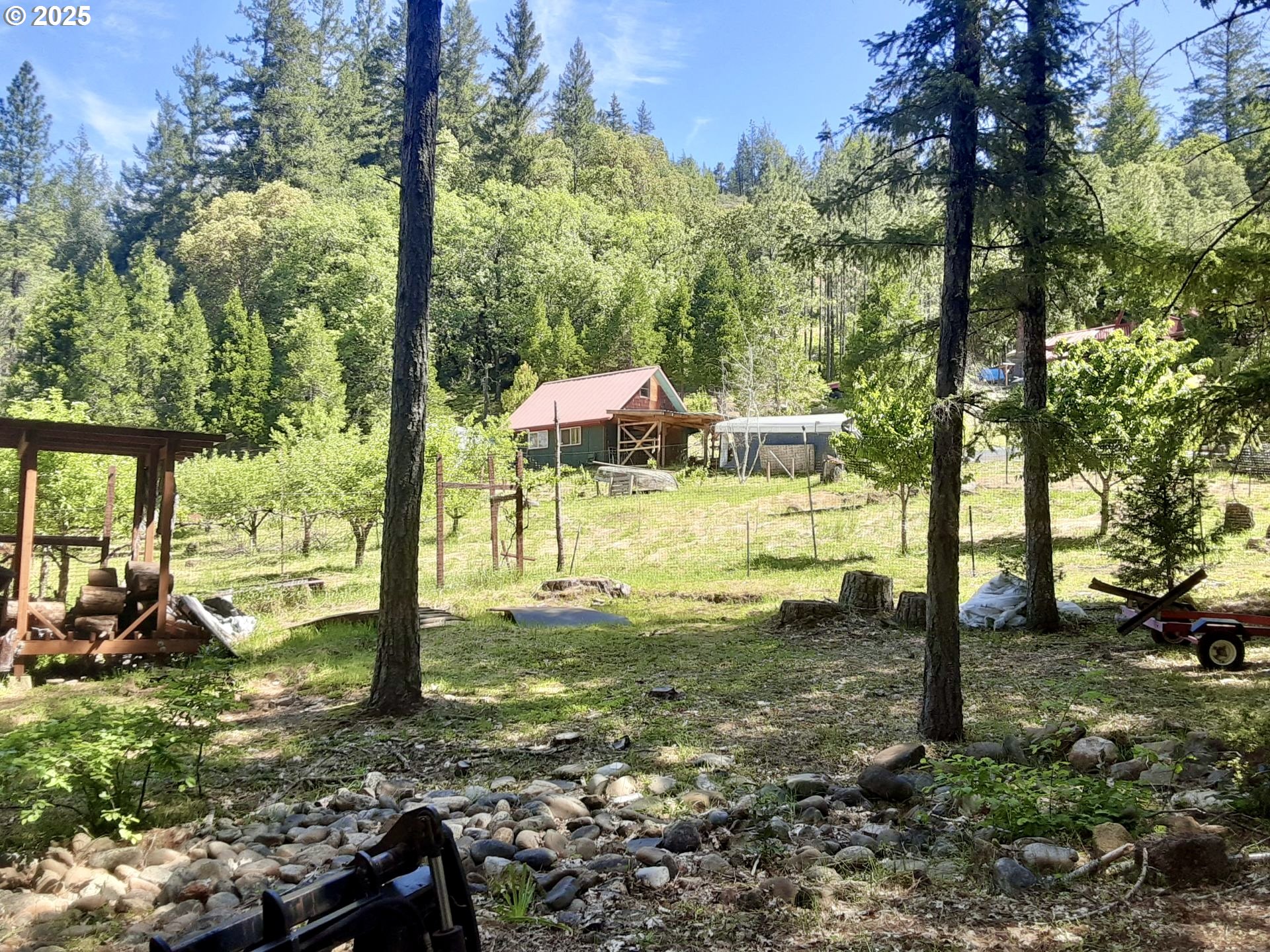 4580 Old House Creek Road Agness, OR 97406 - Photo 35 of 46 a view of a garden