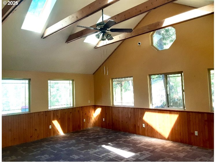 4580 Old House Creek Road Agness, OR 97406 - Photo 10 of 46 a view of an empty room with a window
