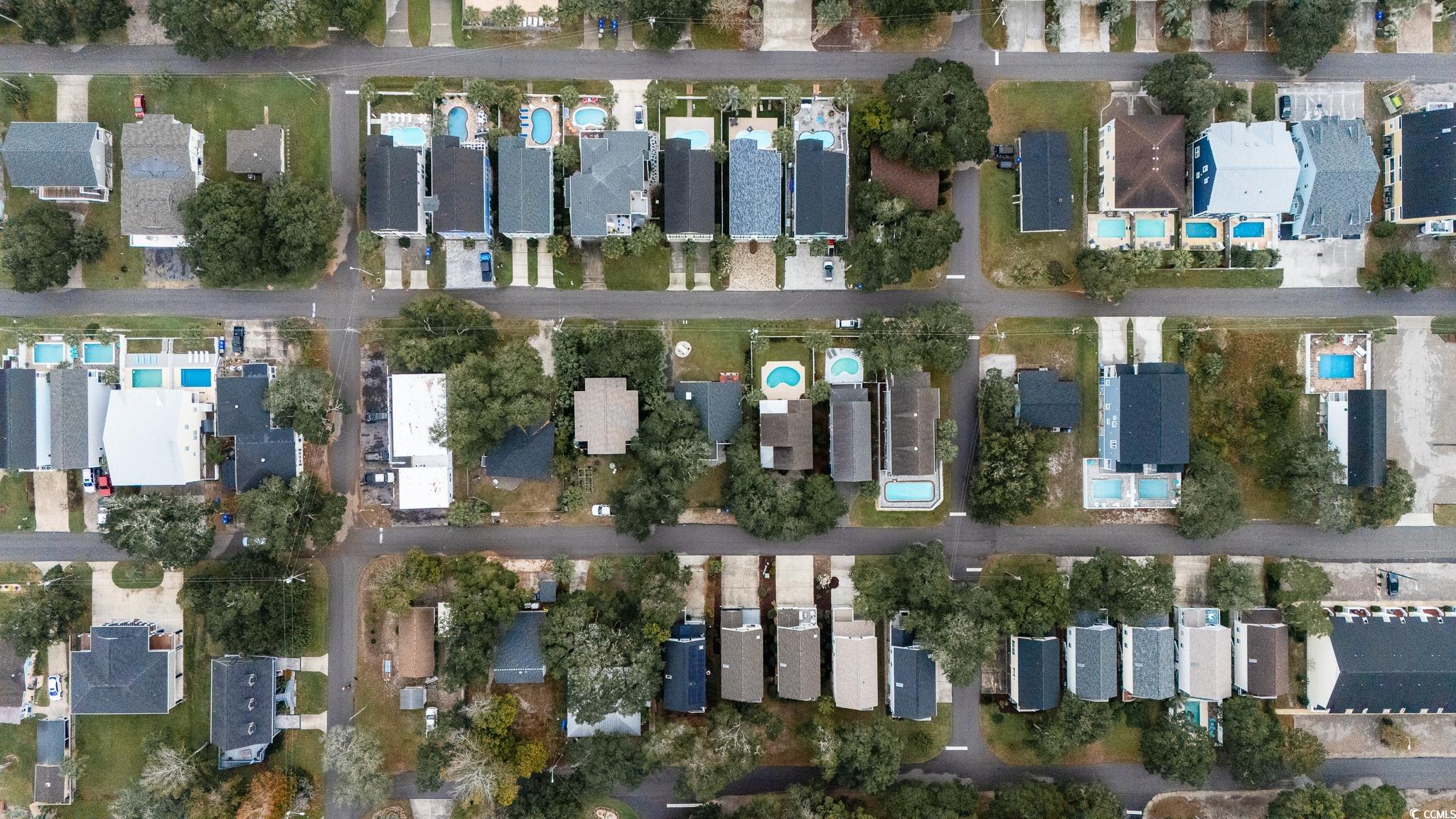 114 North Pinewood Drive Surfside Beach, SC 29575 - Photo 5 of 40 Aerial view