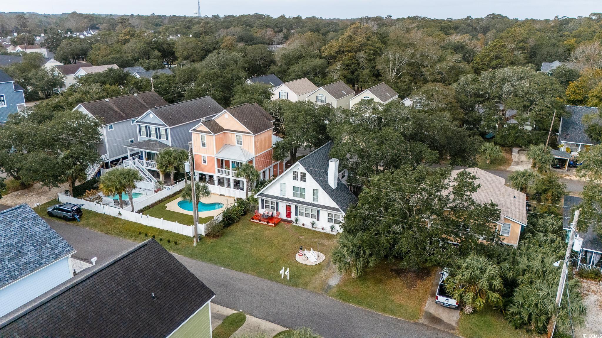 114 North Pinewood Drive Surfside Beach, SC 29575 - Photo 10 of 40 Drone / aerial view