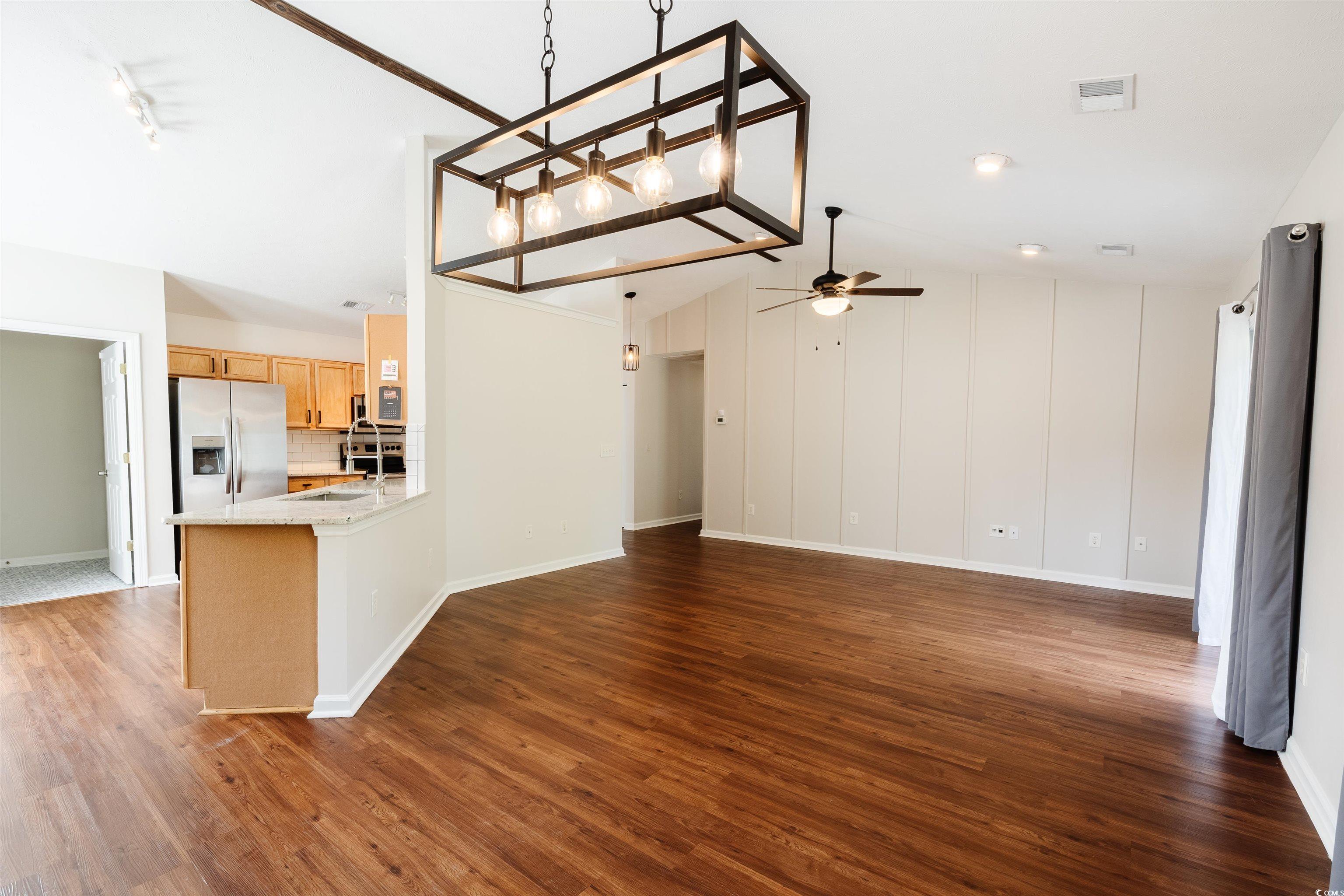 6043 Quinn Road Myrtle Beach, SC 29579 - Photo 8 of 27 Interior space featuring lofted ceiling, ceiling f
